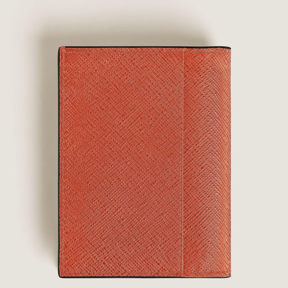 Montblanc - Portafoglio 4 Scomparti - Pelle - Mandarino