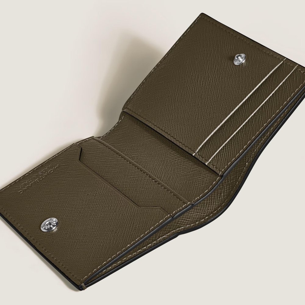 Montblanc - Portafoglio 4 Scomparti - Pelle - Kaki