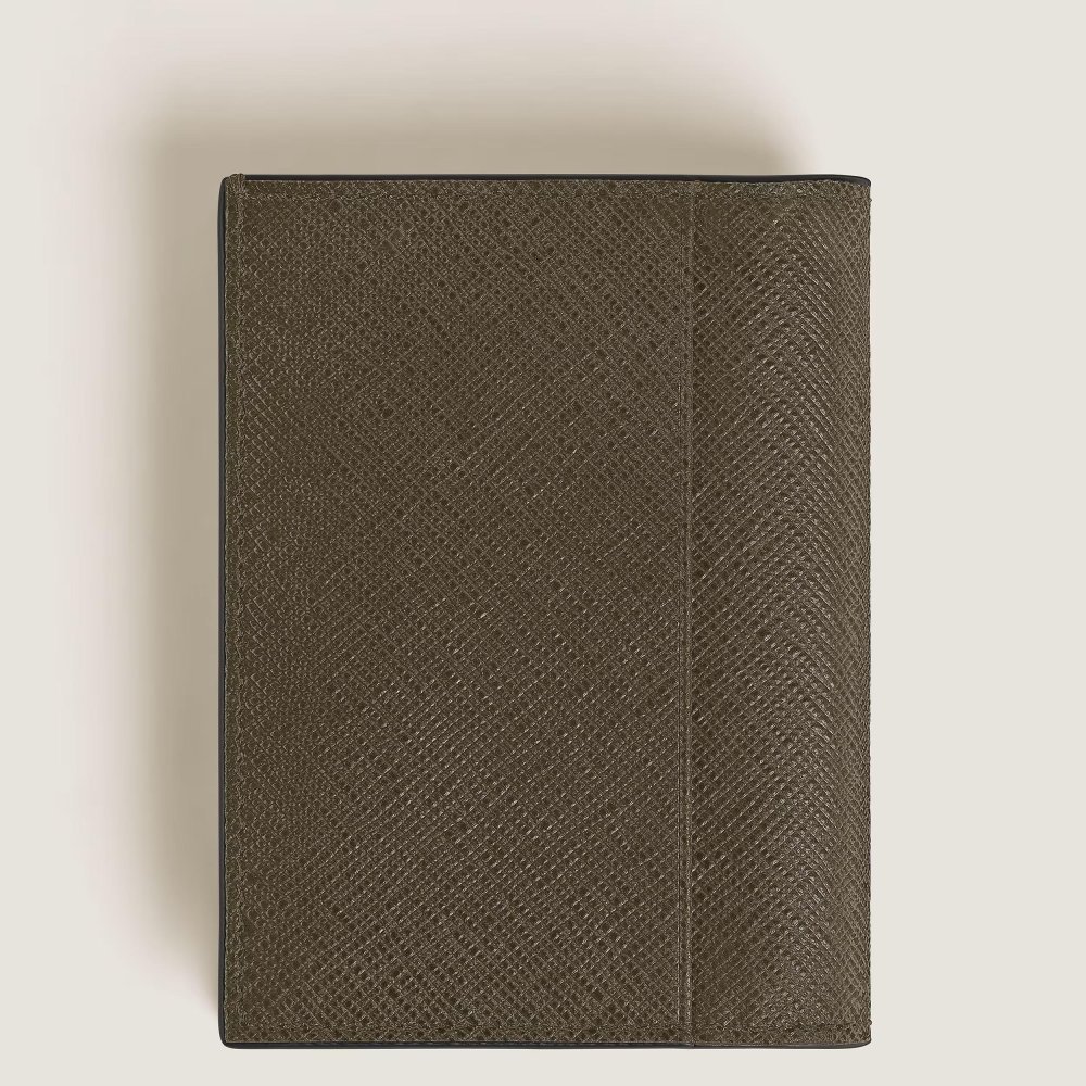 Montblanc - Portafoglio 4 Scomparti - Pelle - Kaki