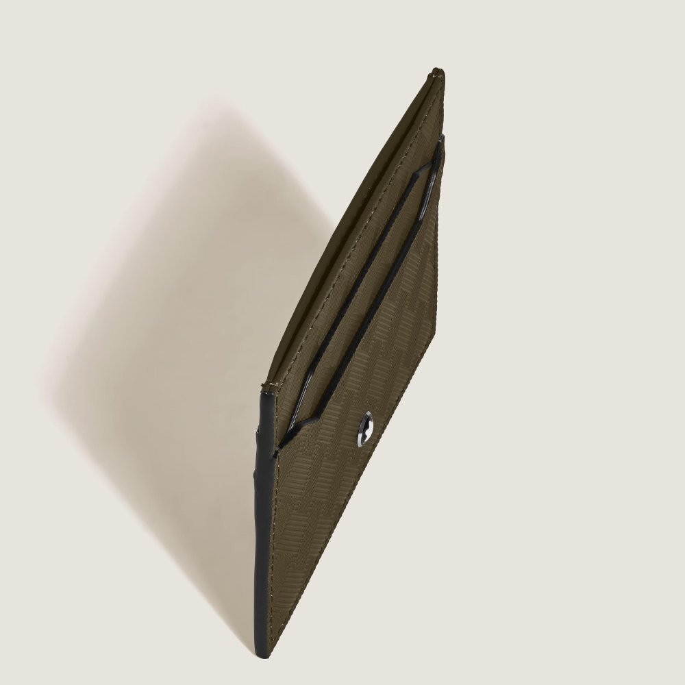Montblanc - Porta Carte Extreme - Pelle - Kaki