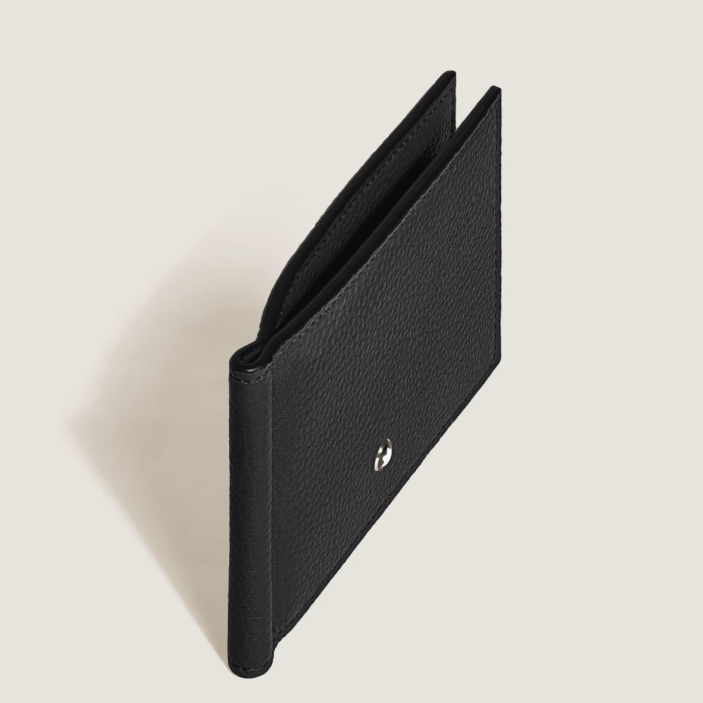 Montblanc - Portafoglio 6 Scomparti - Pelle - Nero