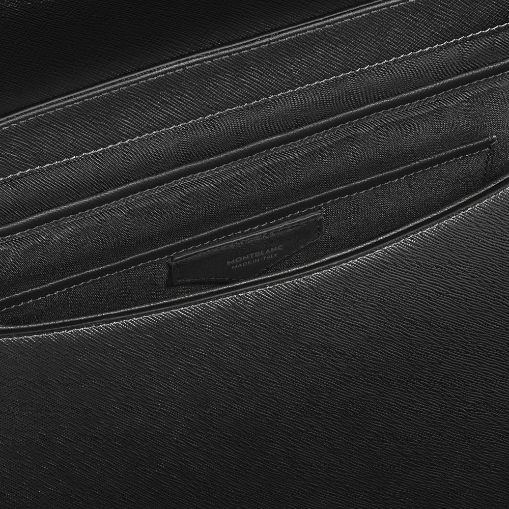Montblanc - Borsa Messenger - Pelle Sartorial - Nera