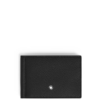 Montblanc - Portafoglio 6 Scomparti - Pelle - Nero