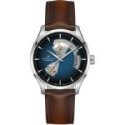 Hamilton - Jazzmaster Open Heart - Acciaio - Blu