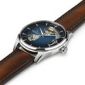 Hamilton - Jazzmaster Open Heart - Acciaio - Blu