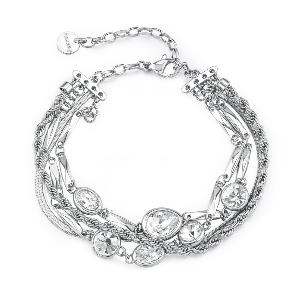 Brosway - Bracciale Symphonia - Acciaio - Cristalli