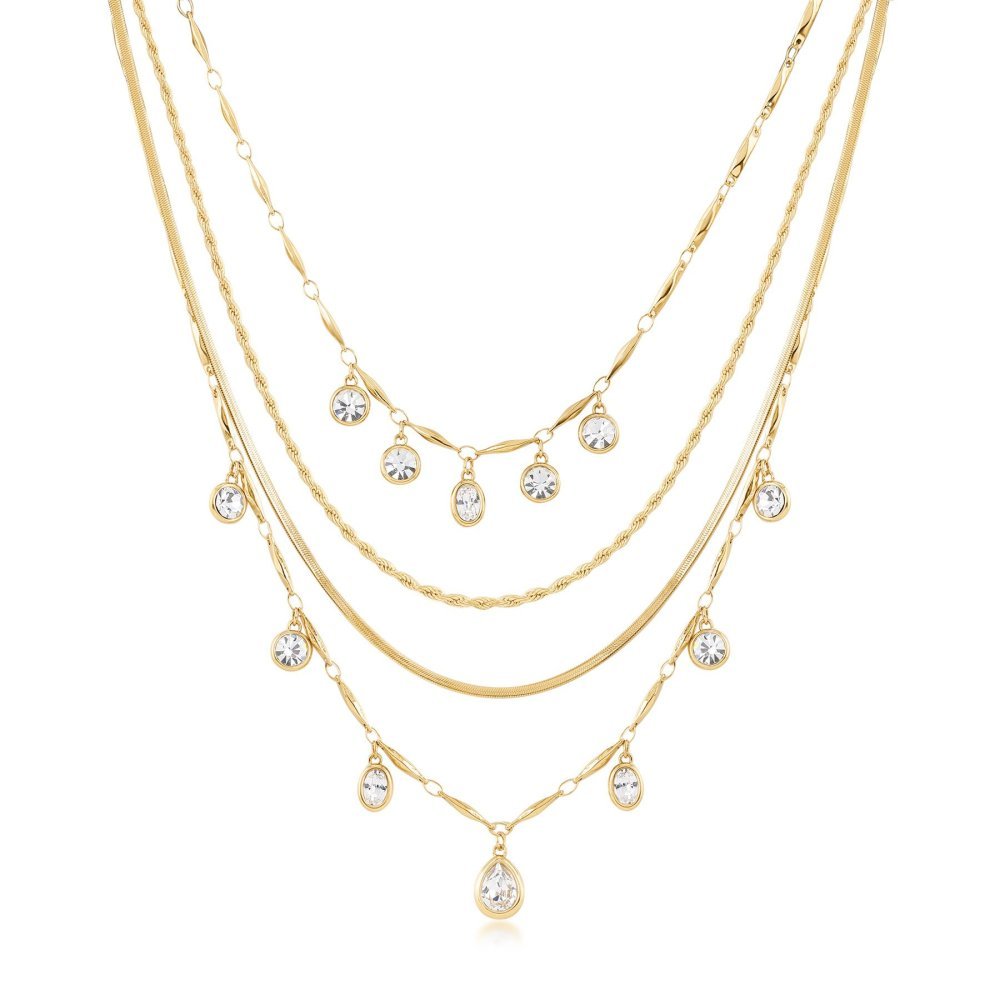 Brosway - Collana Symphonia - Acciaio - Oro