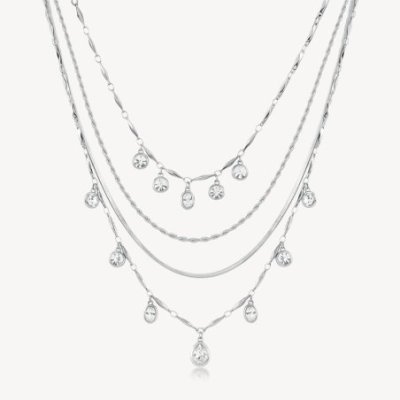 Brosway - Collana Symphonia - Acciaio - Cristalli