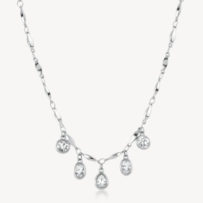 Brosway - Collana Symphonia - Acciaio - Cristalli