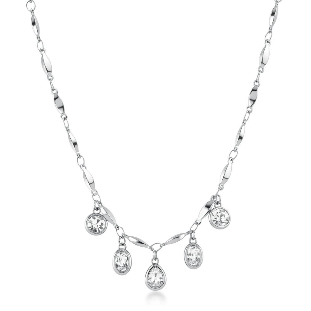 Brosway - Collana Symphonia - Acciaio - Cristalli