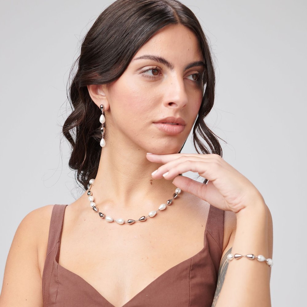 Brosway - Orecchini Perfect - Acciaio - Perle