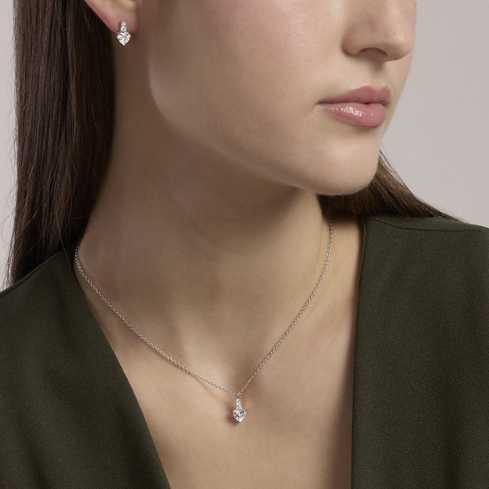 Mabina - Orecchini Argento - Zirconi - Eleganti