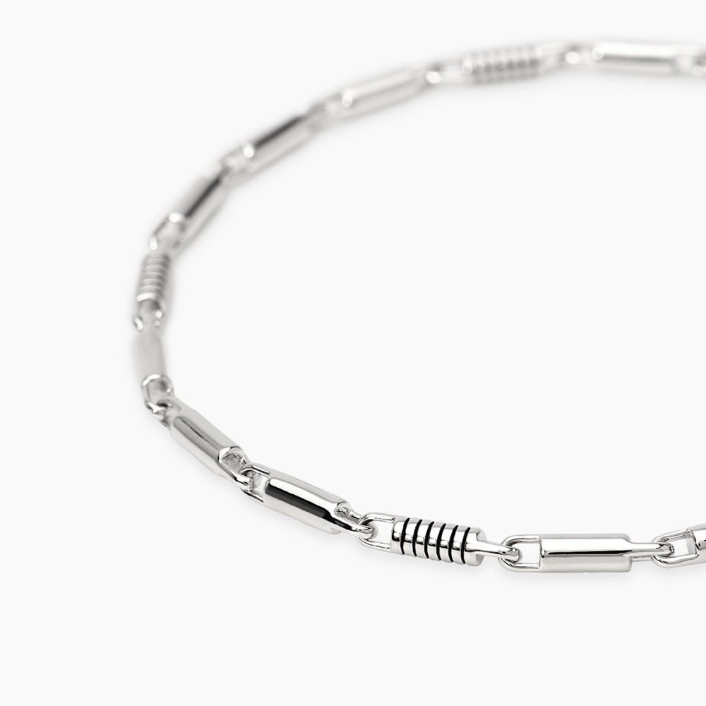Mabina - Bracciale In Argento 925 - Cilindri Lucidi