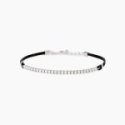 Mabina - Bracciale Argento - Nylon - Zirconi