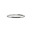 Breil Tribe - Bracciale Light Row - Nero - Acciaio