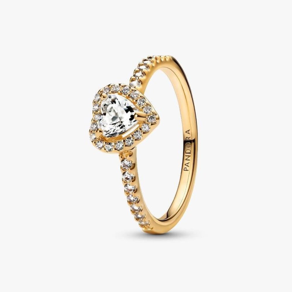 Anello Cuore in Rilievo