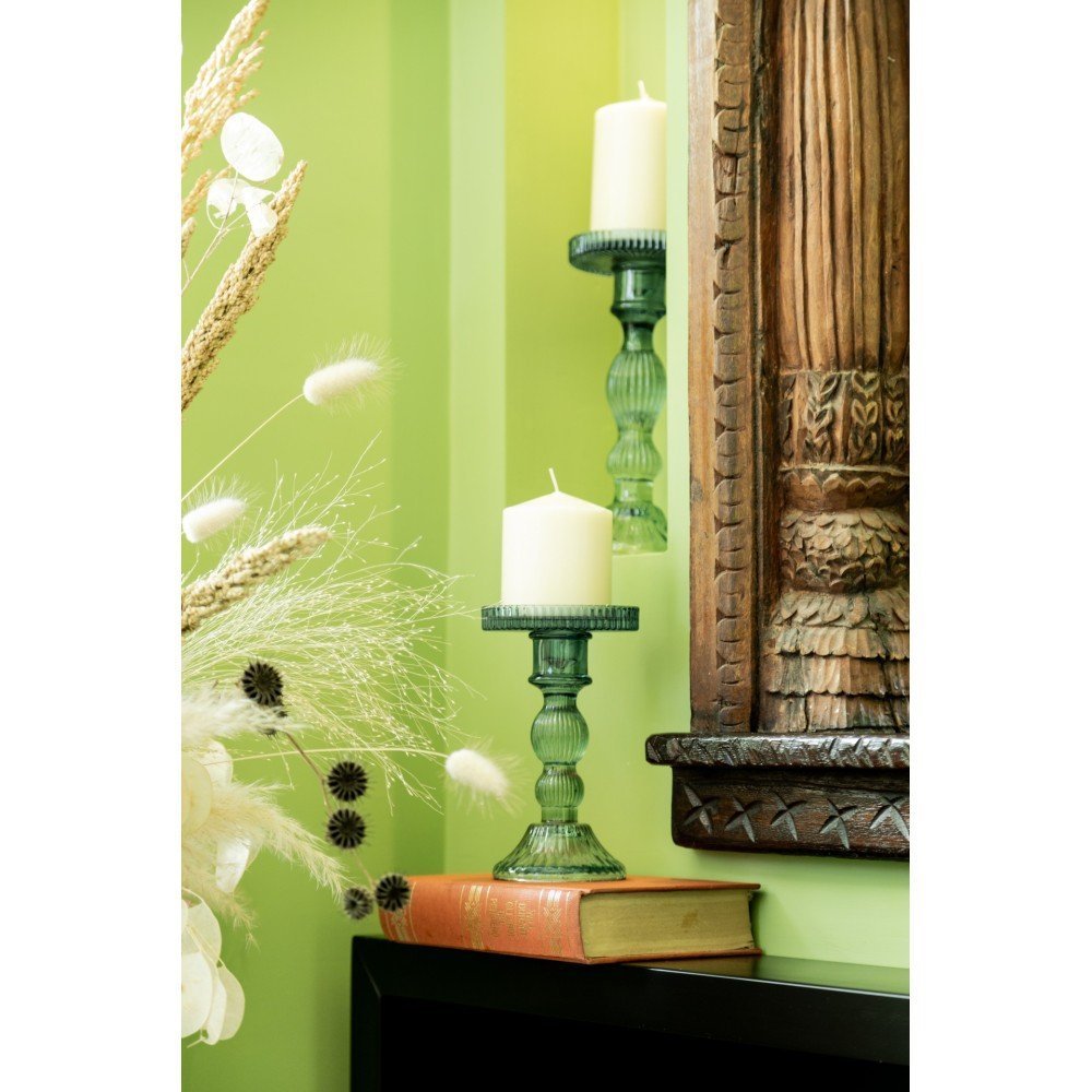 Emo' - Candeliere Gr Paralume Blu - Vetro - Atena