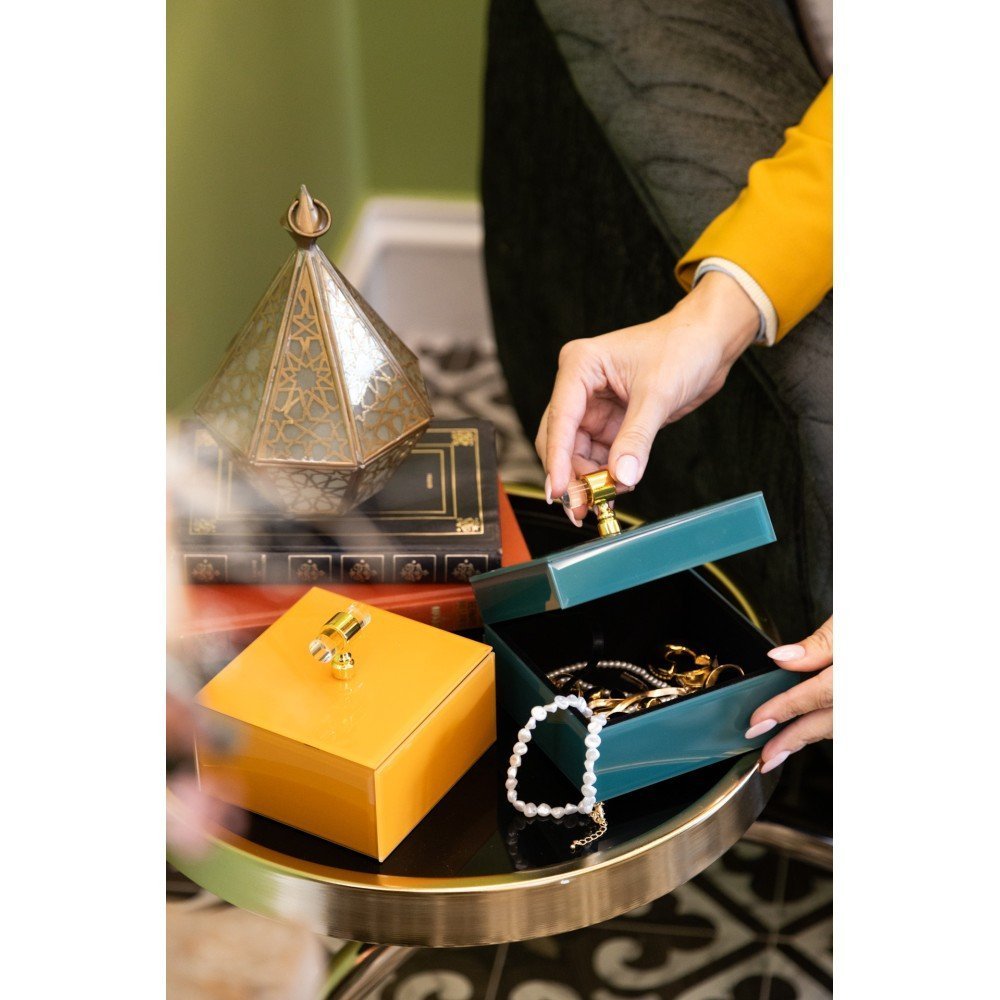 Emo' - Portagioie Jewel - Verde - Vetro Laccato