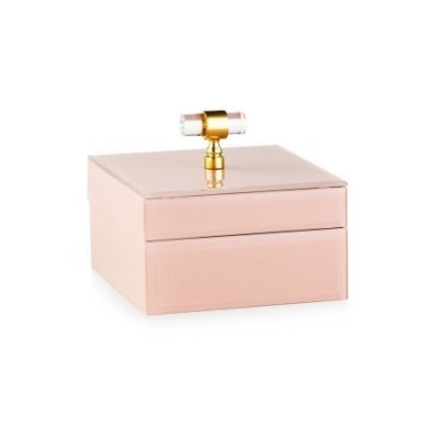 Emo' - Portagioie Gr Cipria - Vetro Laccato - Elegante