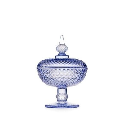 Emo' - Alzata Blu - Vetro - Convivium