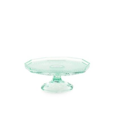 Emo' - Alzata Piana Pc Verde - Vetro - Eterea