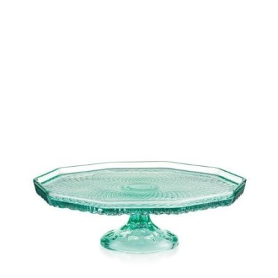 Emo' - Alzata Piana Gr Verde - Vetro - Verde