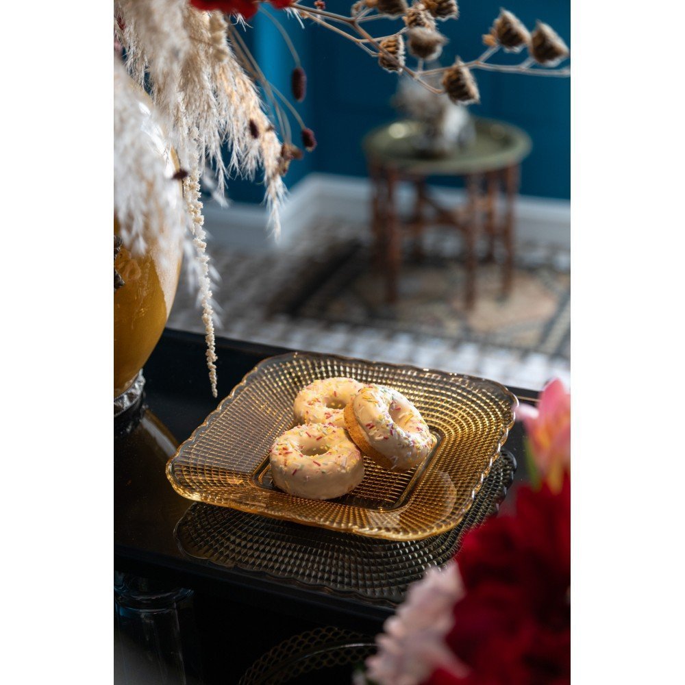 Emo' - Svuotatasche Ambra - Vetro - Ambra