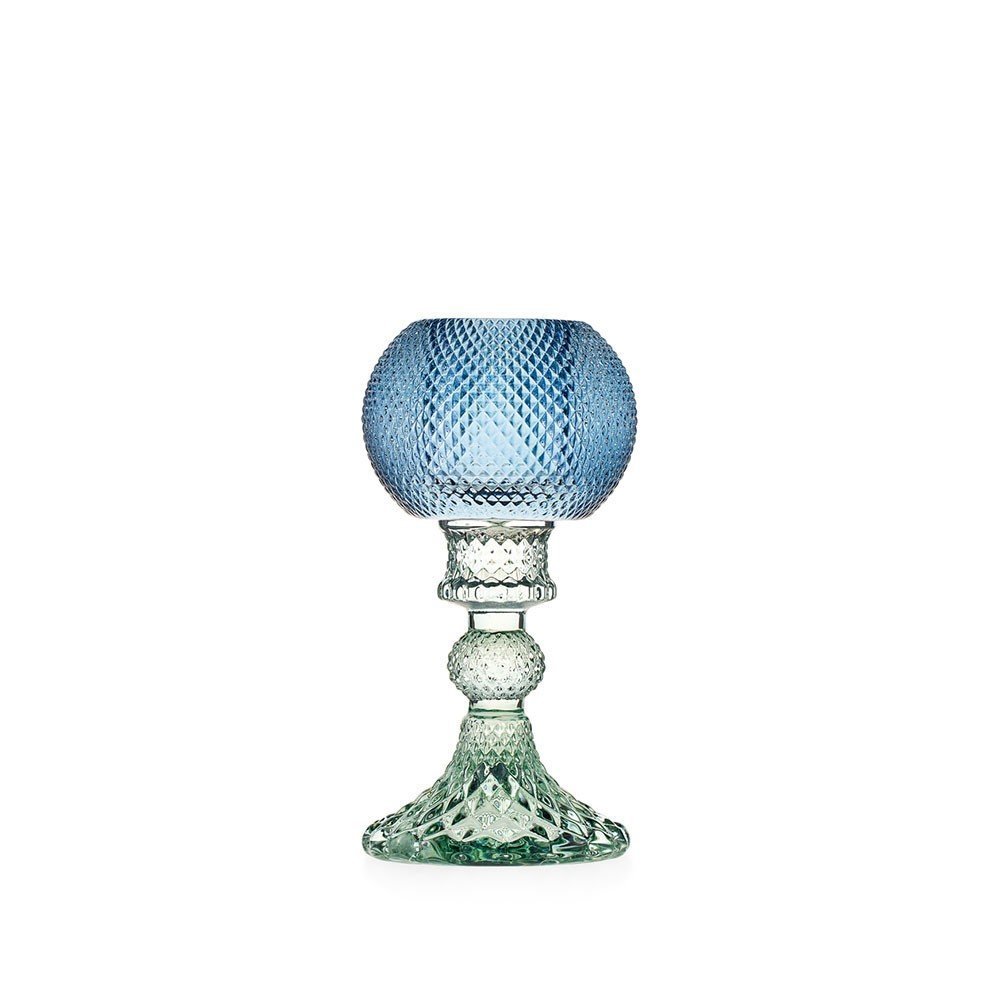 Candeliere Paralume Blu - Emo' - Collezione Atena