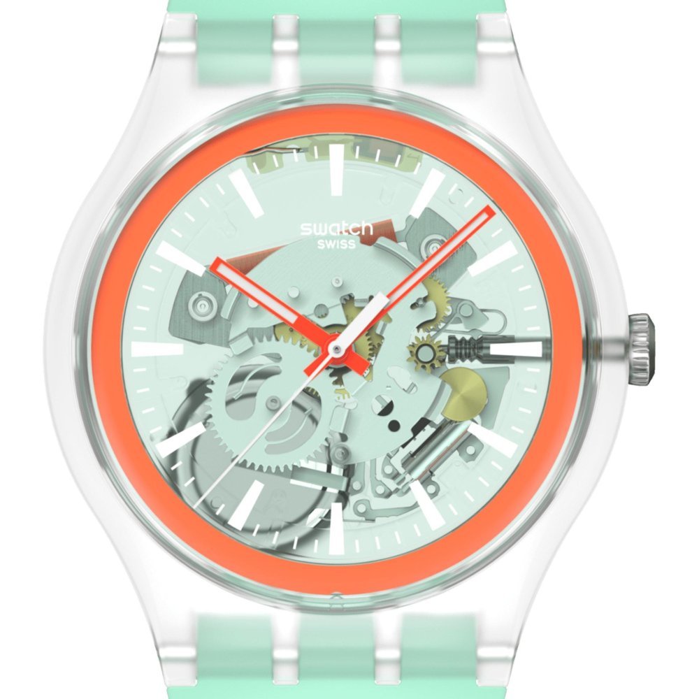 Swatch - Sweetly Mint Pay - Quadrante Verde - Silicone