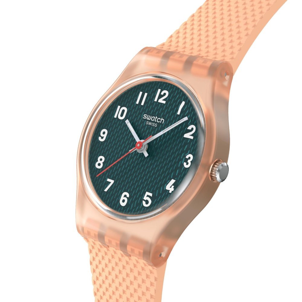 Swatch - Peachy Weave - Quadrante Verde - Silicone