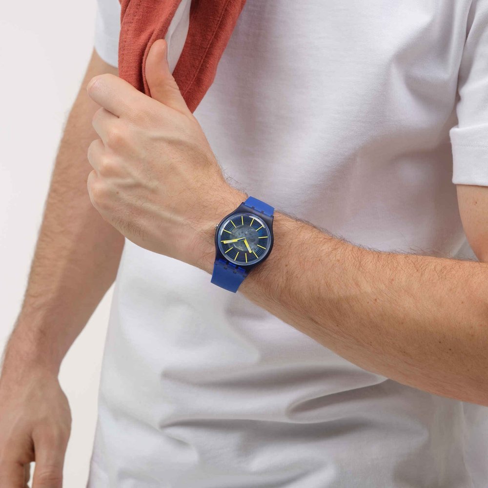 Swatch - Revealed In The Depths - Orologio Blu