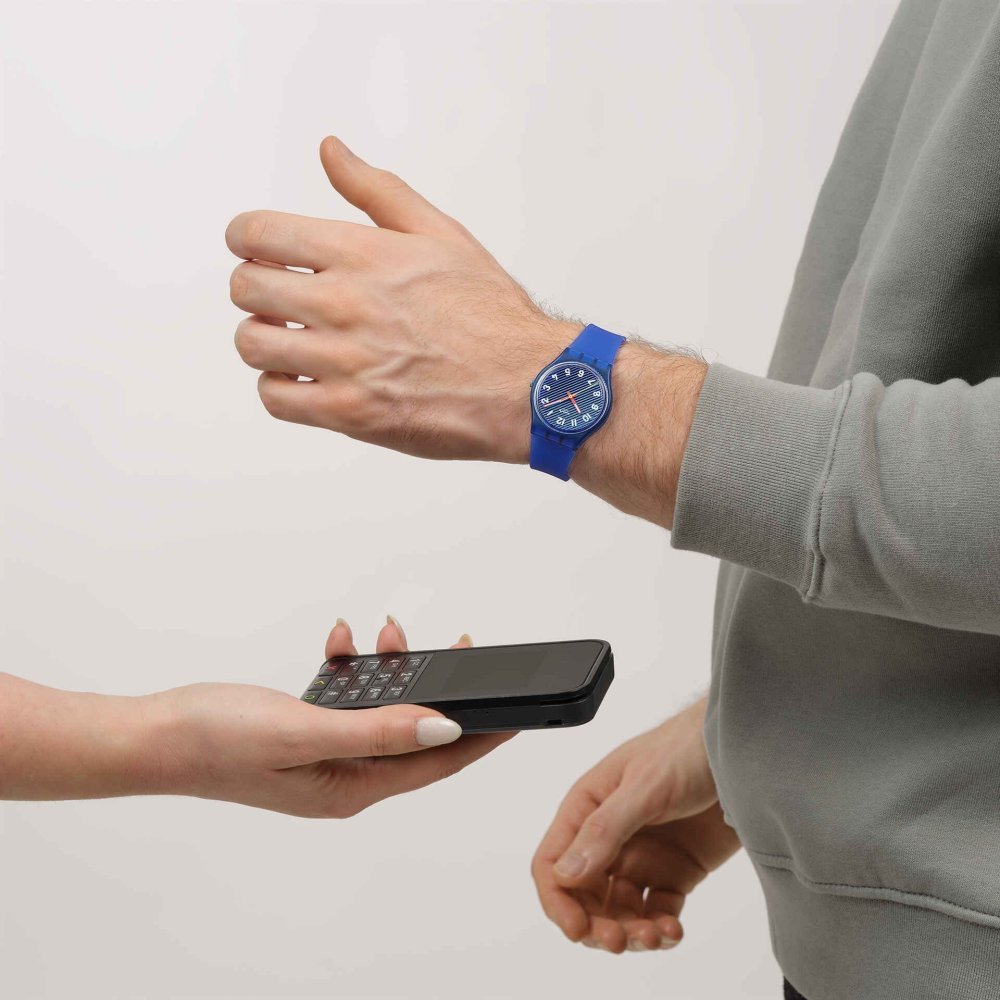 Swatch - Wavelengths Of Water Pay - Blu - Silicone