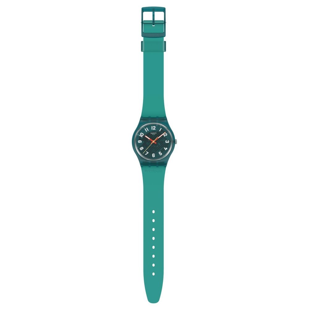 Orologio Wavelengths Of Moss - Swatch - Quadrante Verde