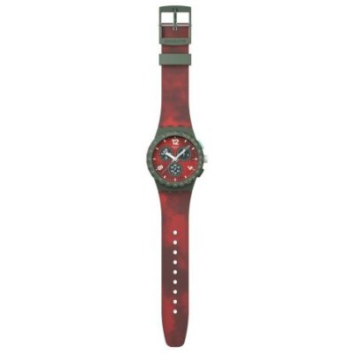 Swatch - Crimson Foliage - Cronografo - Silicone