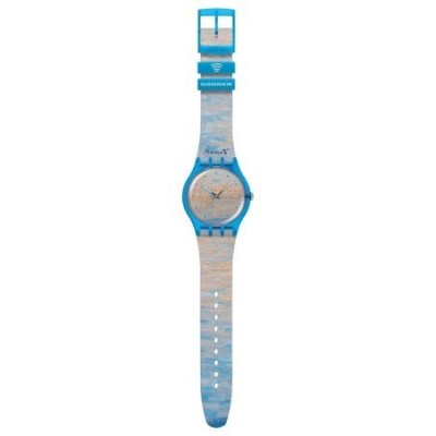Swatch - Monet'S Palazzo Ducale Pay! - Blu - Silicone