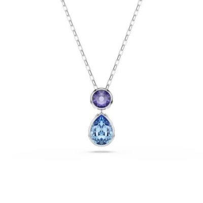 Pendente Chroma Taglio misto, Multicolore, Placcato rodio