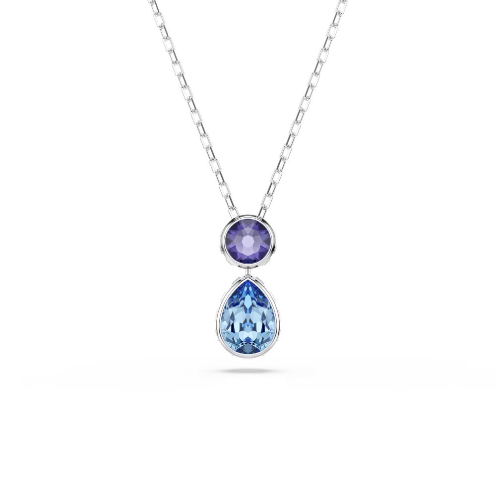 Pendente Chroma Taglio misto, Multicolore, Placcato rodio