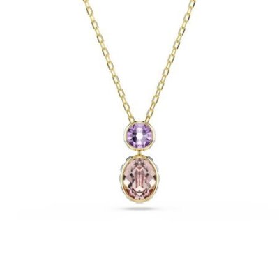 Pendente Chroma Taglio misto, Multicolore, Placcato color oro