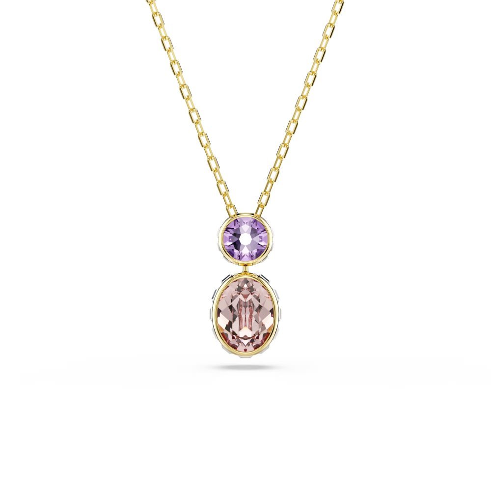 Pendente Chroma Taglio misto, Multicolore, Placcato color oro