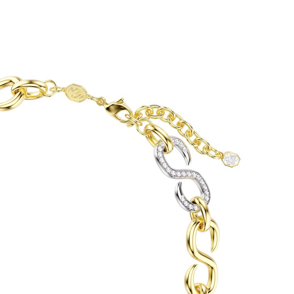 Collana Dextera Taglio Round, Catena, Bianca, Mix di finiture