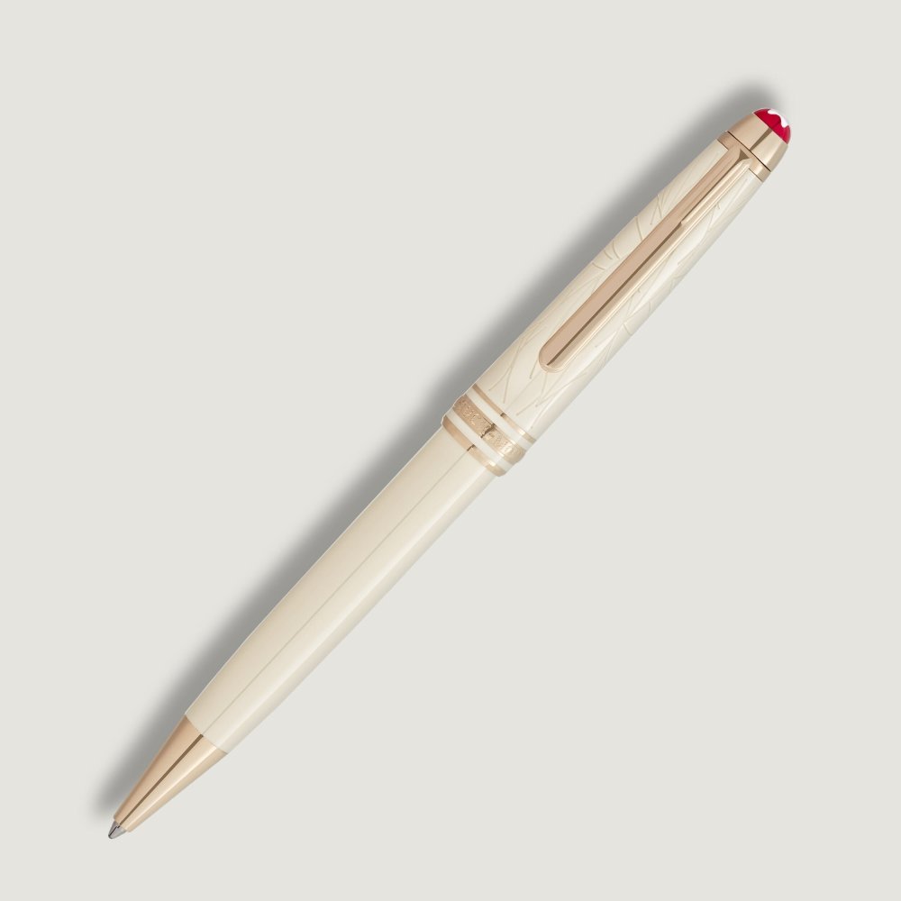 Montblanc - Penna Meisterstück - Resina Avorio - Oro