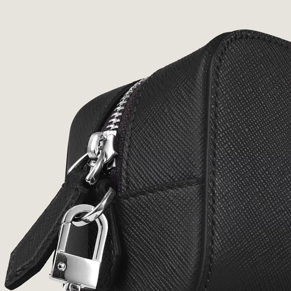Montblanc - Pochette Beauty - Pelle - Nero
