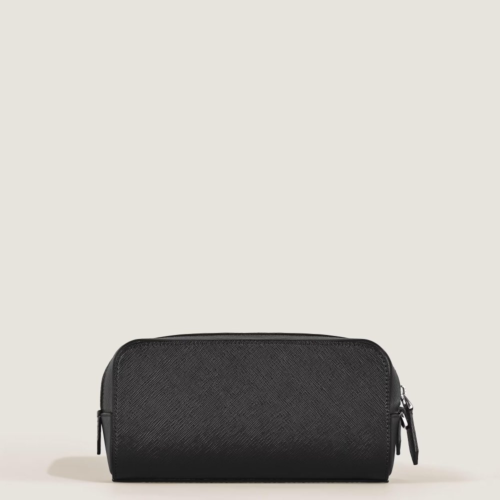 Montblanc - Pochette Beauty - Pelle - Nero