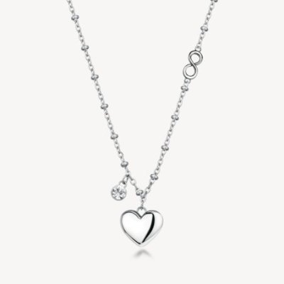 Brosway - Collana Chakra Amore - Acciaio - Cristalli