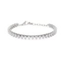 Kidult - Bracciale Tennis - Acciaio 316L - Zirconi