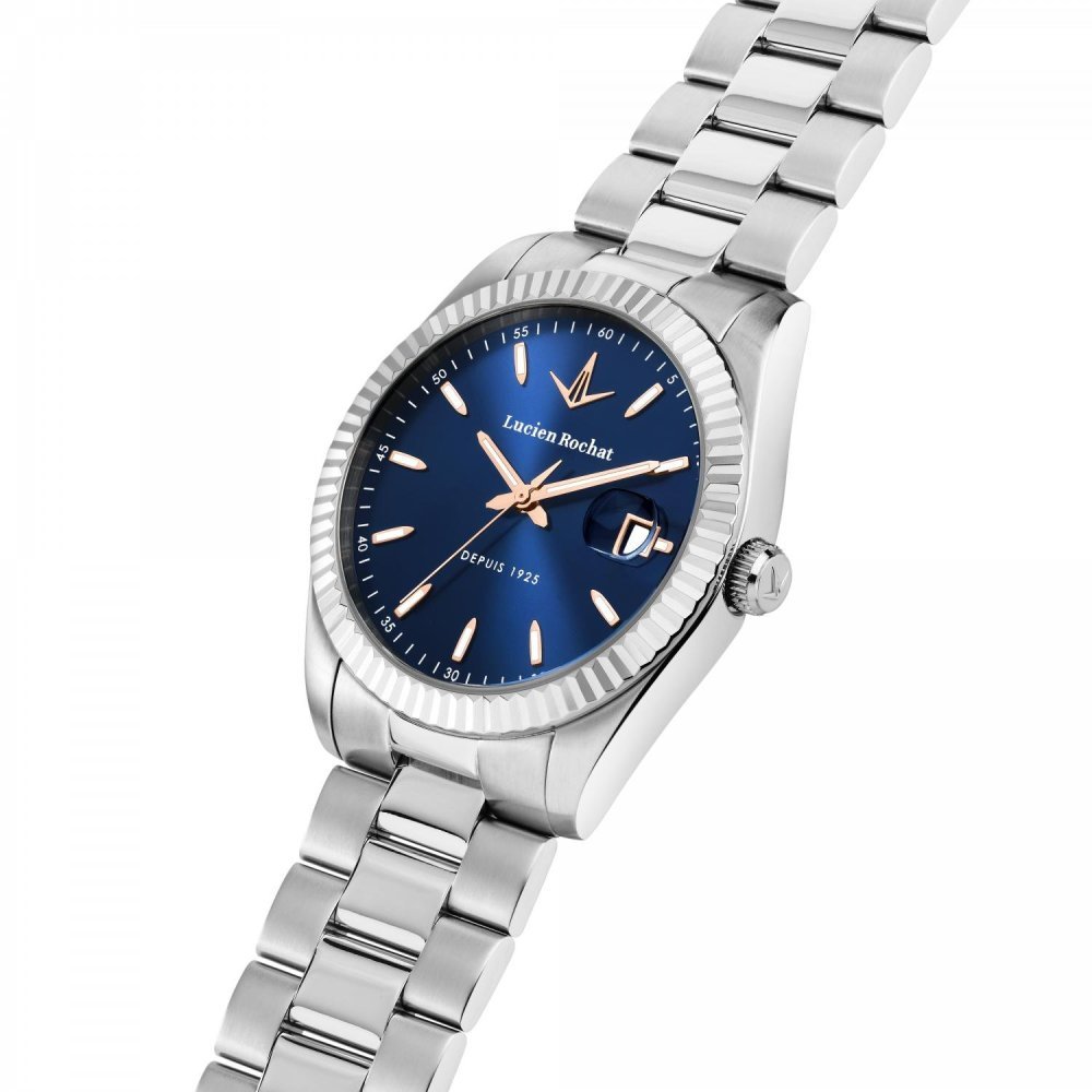 Lucien Rochat - Orologio Bienne - Acciaio - Uomo