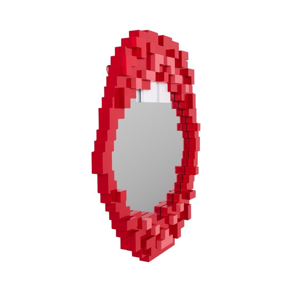 Seletti - Specchio Pixel Mirror - Mouth - Pop
