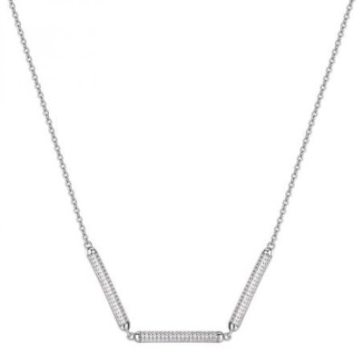 Rosato - Collana Corta - Argento - Cubic Zirconia