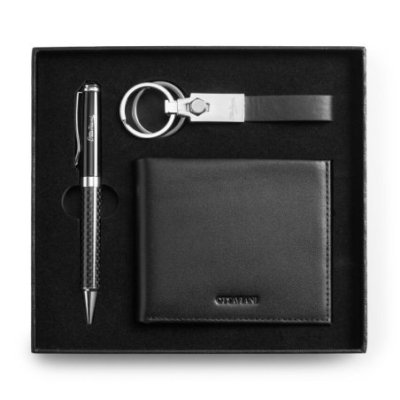 Ottaviani - Set Con Penna - Portachiavi - Portafoglio