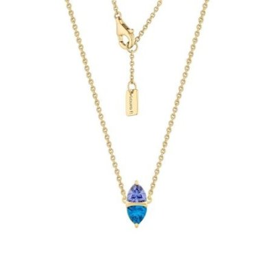 Laura Pjewels - Collana Argento - Zirconi Blu